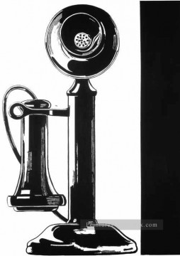 Teléfono Andy Warhol Pinturas al óleo